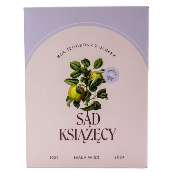 Sok Jabłkowy Sad Książęcy 3 l