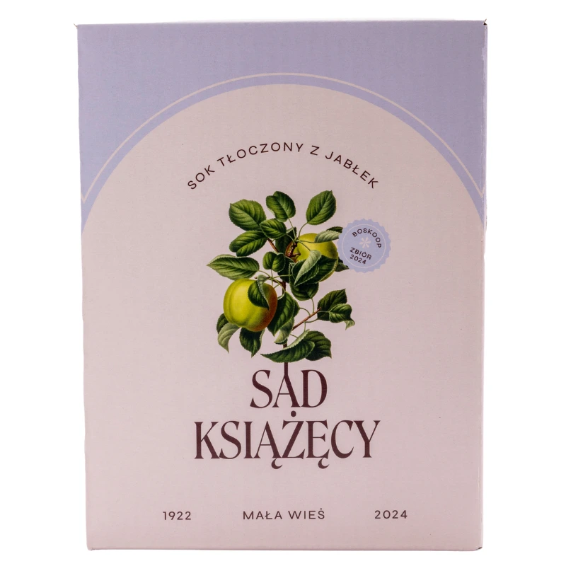Sok Jabłkowy Sad Książęcy 5 l