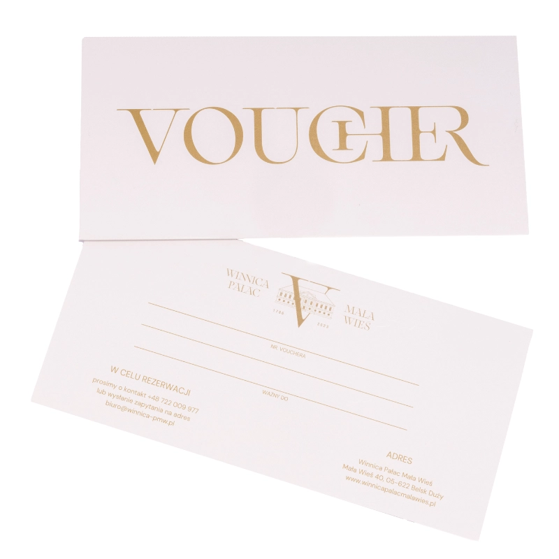 Voucher - degustacja win Standard