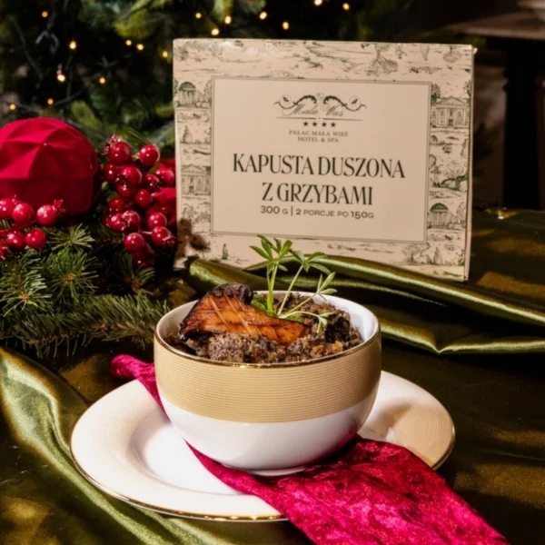 Kapusta duszona z grzybami