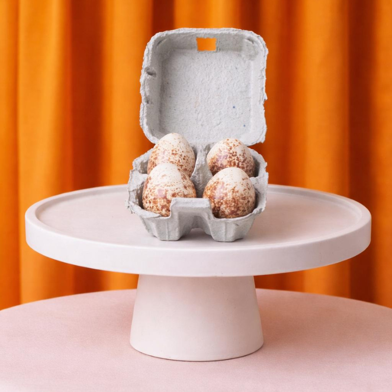 Jajka z czekolady w wytłoczce