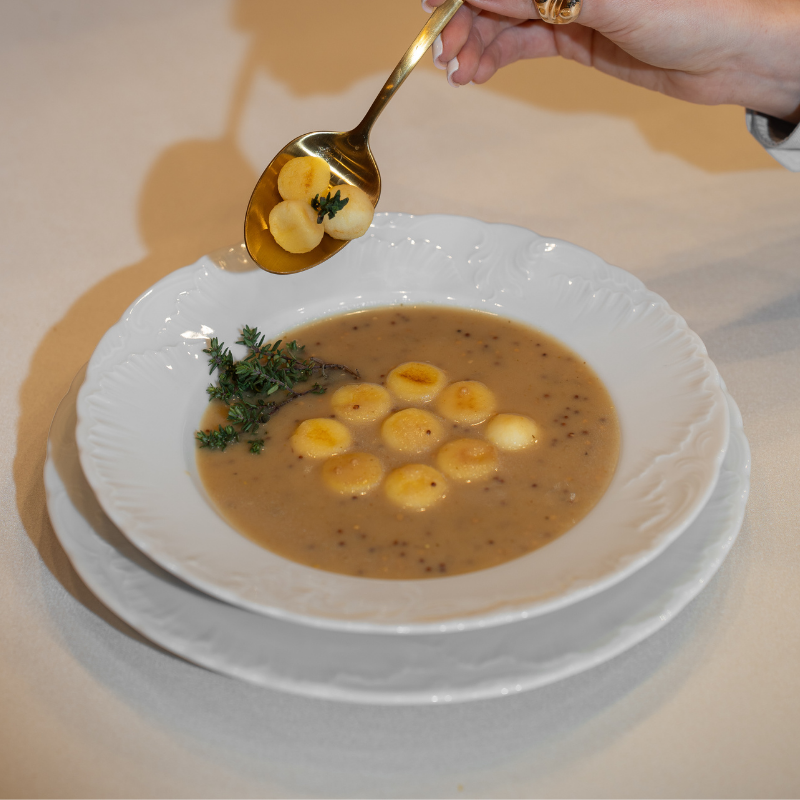 Barszcz z jabłek małowiejskich