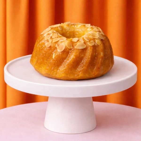 Baba wegańska z popcornem